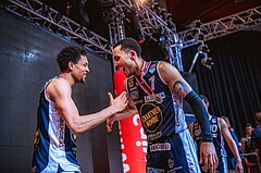 Basketball, Win2Day Superliga 2022/23, Playoff, Finale Spiel 4, BC Vienna, Gmunden Swans, 