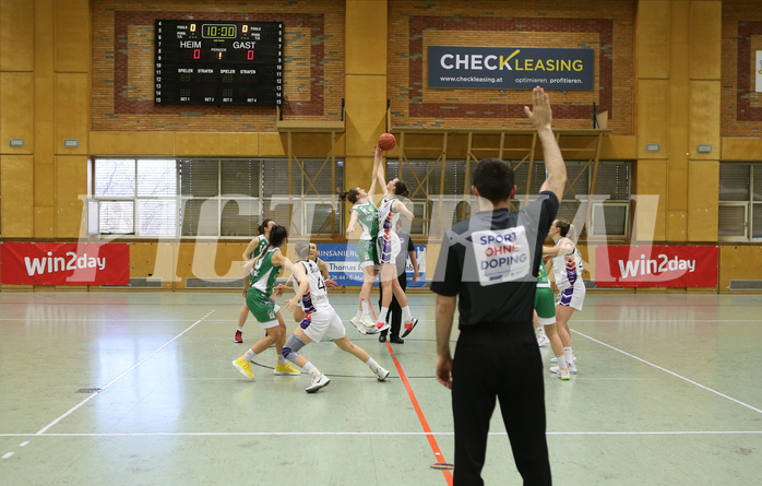 Basketball Damen Superliga 2021/22, Halbfinale Spiel 3 Vienna United vs. UBI Graz