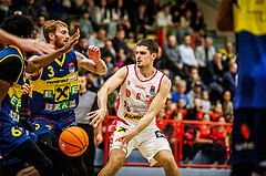 Basketball, win2day Basketball Superliga 2024/25, Grunddurchgang 18.Runde, Traiskirchen Lions, UBSC Graz, Aleksej Kostic (6)#