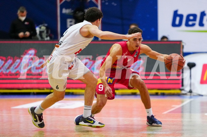 Basketball Superliga 2021/22, Grundduchgang 13.Runde , Kapfenberg  vs. Traiskirchen


