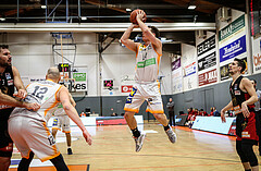 Basketball Superliga 2021/22, Grunddurchgang 12.Runde Klosterneuburg Dukes vs. BC Vienna