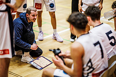 Basketball, Basketball Zweite Liga 2024/25, Grunddurchgang 12.Runde, Vienna Timberwolves, Dornbirn Lions, Justin Schlünken (Head Coach)