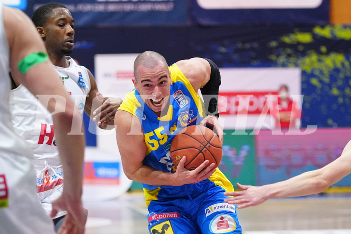 Basketball Superliga 2021/22, Grundduchgang 18.Runde , Kapfenberg Bulls vs. Klosterneuburg Dukes


