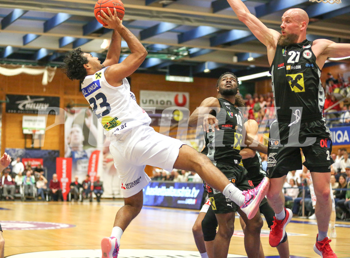 Basketball Superliga 2022/23, Playoff, Semifinale Spiel 3 Gmunden Swans vs. Flyers Wels