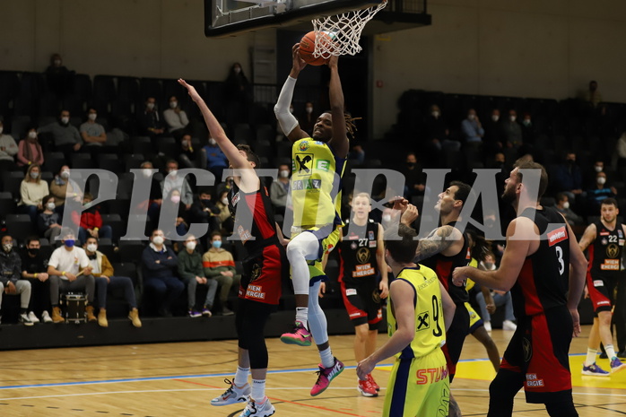 Basketball Superliga 2021/22, Grunddurchgang 8.Runde UBSC Graz vs. BC Vienna