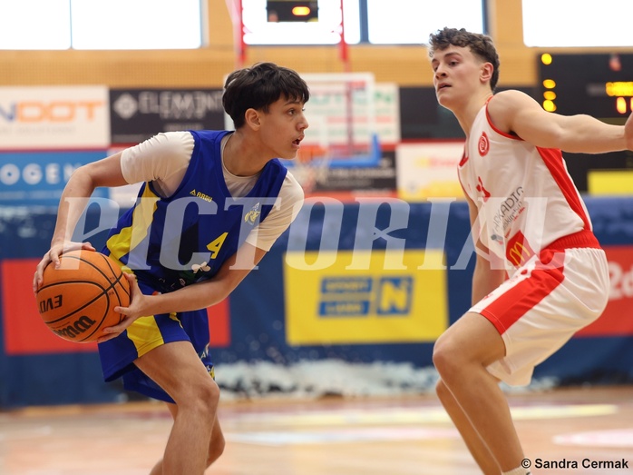 Basketball Superliga 2024/25, SLMU16 Traiskirchen Lions Academy  vs. UBSC Graz 


