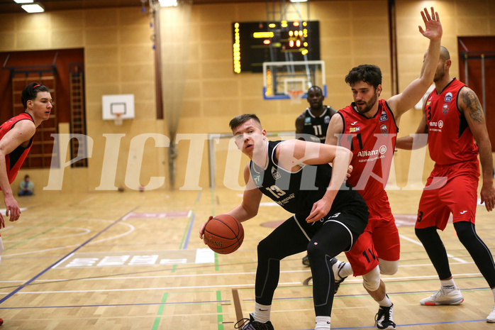Basketball Zweite Liga 2021/22, Grunddurchgang 12.Runde Mistelbach Mustangs vs. Raiders Tirol


