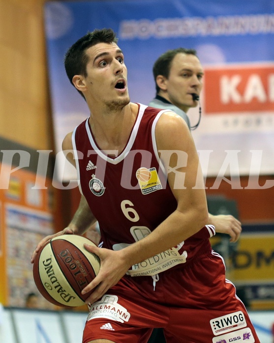 Basketball ABL 2015/16 Grunddurchgang 5.Runde   Kapfenberg Bulls vs BC Vienna