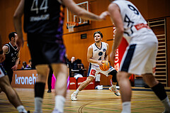 Basketball, Basketball Zweite Liga 2024/25, Grunddurchgang 3.Runde, Vienna Timberwolves, Vienna United, Felix Angerbauer (4)