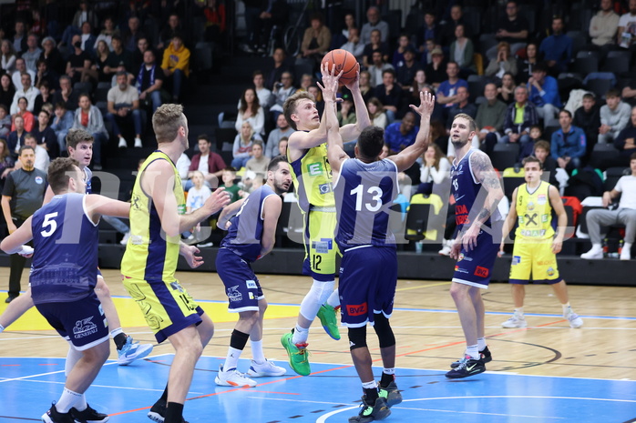 23.10.2022, Graz, Raiffeisen Sportpark Graz, Basketball Superliga 2022/23, Grunddurchgang, Runde 4, UBSC Raiffeisen Graz vs. BBC Nord Dragonz