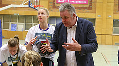 Basketball Damen Superliga 2021/22, Grundducrhgang 14.Runde Vienna United vs. KOS Celovec


