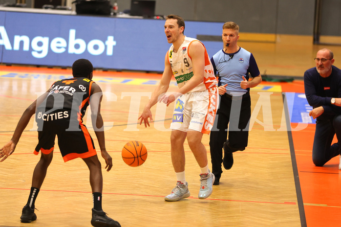 Basketball Superliga 2023/24, Grunddurchgang 13.Runde Klosterneuburg Dukes vs. Oberwart Gunners