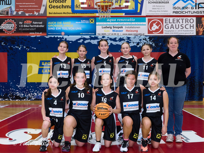 Basketball Superliga 2024/25, SLWU14 Traiskirchen Lionesses vs. DBK Steyrer Witches



