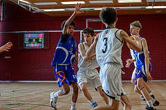 31.03.2025 Österreichischer Basketballverband 2024/25, SLMU14 Basket Flames WAT vs. FSN Baskets Wels