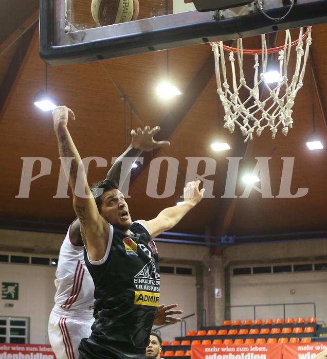 Basketball ABL 2015/16 Grunddurchgang 18.Runde BC Vienna vs. Traiskirchen Lions
