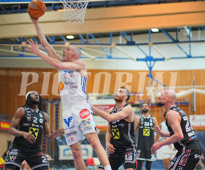Basketball Superliga 2024/25, 10.Plazierungsrunde Oberwart Gunners vs. Flyers Wels


