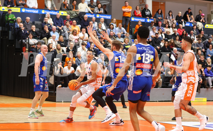 Basketball Superliga 2024/25, Grunddurchgang 3.Runde Klosterneuburg Dukes vs. Oberwart Gunners