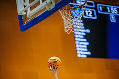 Basketball, Win2Day Superliga 2023/24, Grunddurchgang 7.Runde, Vienna Timberwolves, BBC Nord Dragonz, Valentin Pasterk (6)