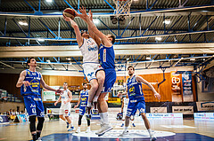 Basketball, bet-at-home Basketball Superliga 2020/21, Platzierungsrunde, 1. Runde, Oberwart Gunners, Gmunden Swans, Sebastian Käferle (7)