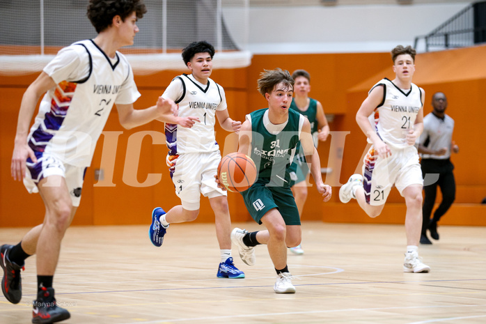 08.03.2025 Österreichischer Basketballverband 2024/25, SLMU16, Post SV Wien vs Dornbirn Lions