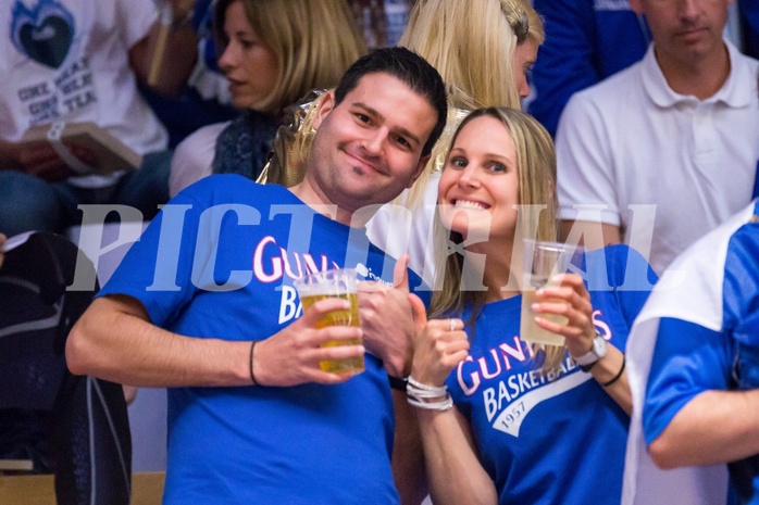 Basketball ABL 2015/16, Playoff Finale Spiel 3 WBC Wels vs. Oberwart GUNNERS