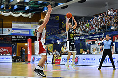 Win2Day Basketball Superliga 2022/23, Playoff,
Finale Spiel 1, Swans Gmunden vs BC Vienna,