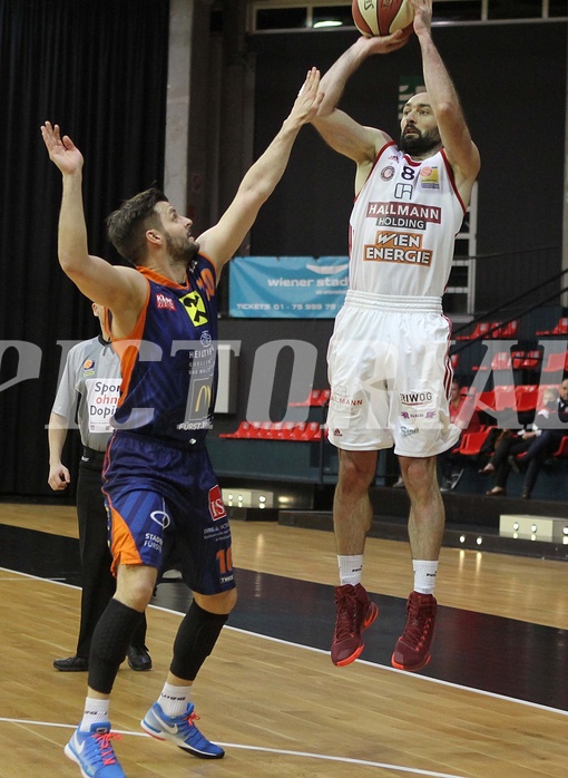 Basketball ABL 2016/17 Grunddurchgang 15.Runde BC Vienna vs Fürstenfeld Panthers