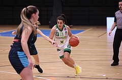 25.02.2023, Graz, Raiffeisen Sportpark, Basketball Damen Superliga 2022/23, Grunddurchgang 14.Runde, UBI Holding Graz - Vienna Timberwolves,  