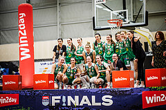 Basketball, Win2Day Basketball Damen Superliga 2023/24, Playoff, Finale Spiel 3, SKN St. Pölten, UBI Graz, 