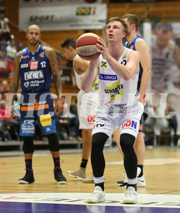 Basketball ABL 2017/18, Grunddurchgang 17.Runde Gmunden Swans vs. Kapfenberg Bulls


