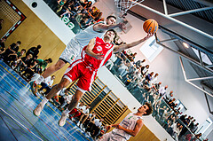 Basketball, Basketball Zweite Liga 2024/25, Grunddurchgang 1.Runde, Deutsch Wagram Alligators, Upper Austrian Ballers, Matej Drgon (18), Dominik Schachinger (9)