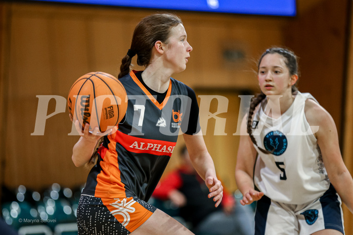 23.02.2025 Österreichischer Basketballverband 2024/25, SLWU16 Vienna Timberwolves vs. Basket Duchess