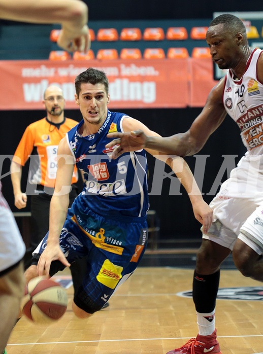 Basketball ABL 2016/17 Grunddurchgang 5.Runde BC Vienna vs Kapfenberg Bulls