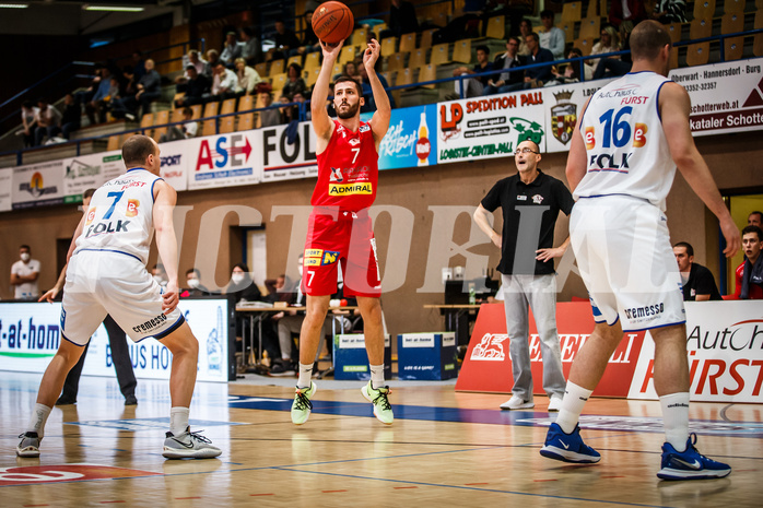 Basketball, Basketball Austria Cup 2021/22, Achtelfinale, Oberwart Gunners, Traiskirchen Lions, 