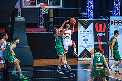 Basketball Basketball Superliga 2021/22, 1. Platzierungsrunde BC GGMT Vienna vs. Kapfenberg Bulls