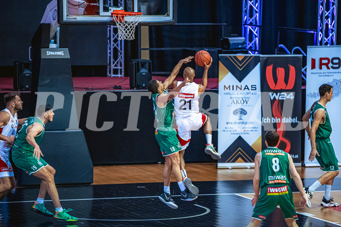 Basketball Basketball Superliga 2021/22, 1. Platzierungsrunde BC GGMT Vienna vs. Kapfenberg Bulls