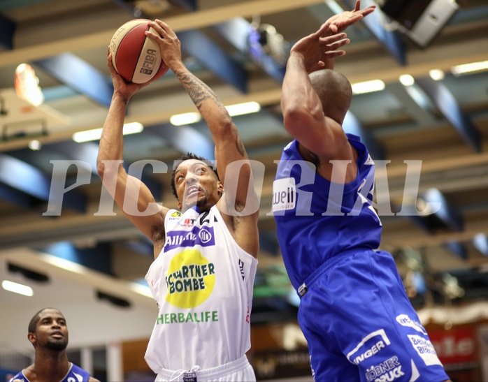 Basketball ABL 2015/16 Grundurchgang 30.Runde Gmunden Swans vs. Oberwart Gunners


