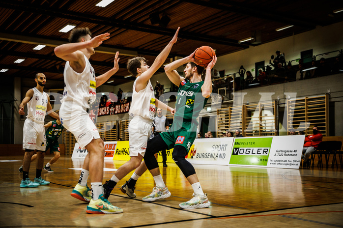 Basketball, Basketball Zweite Liga 2022/23, Grunddurchgang 11.Runde, Mattersburg Rocks, Dornbirn Lions, 