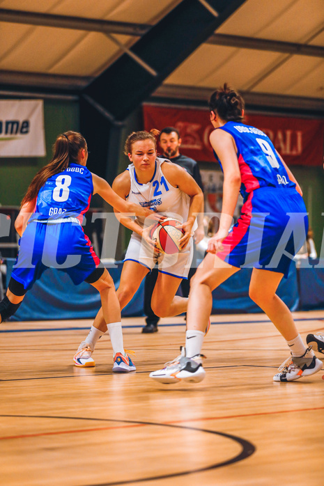 Basketball Basketball Superliga 2020/21, Grunddurchgang 4.Runde Vienna D.C. Timberwolves vs. UBSC-DBBC Graz
