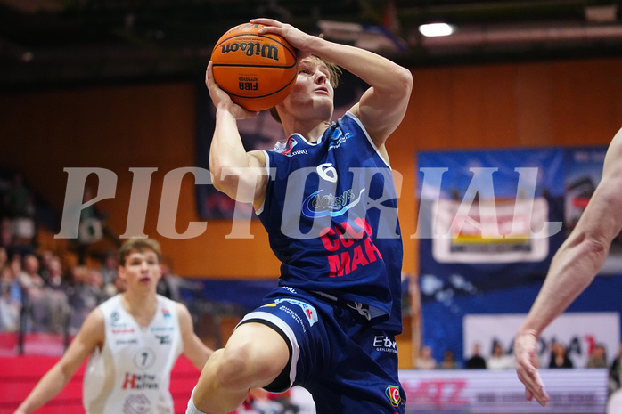Win2day Basketball Superliga 2023/24, Grunddurchgang, 17. Runde,Kapfenberg vs. BBC Nord