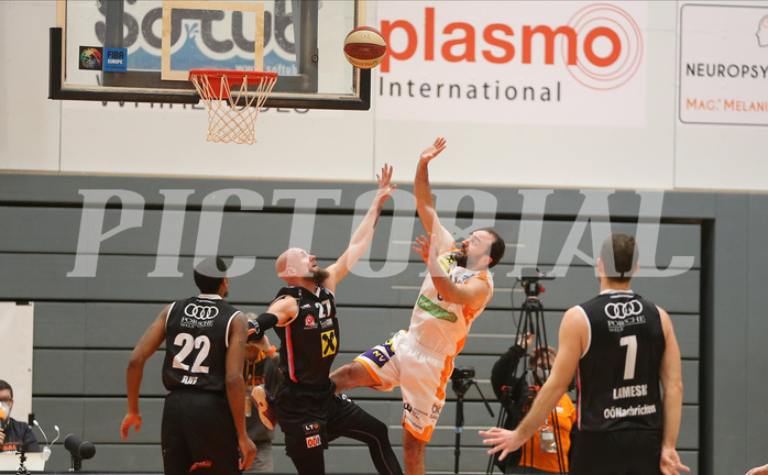 Basketball Superliga 20120/21, Grunddurchgang 9.Runde Klosterneuburg Dukes vs. Flyers Wels
