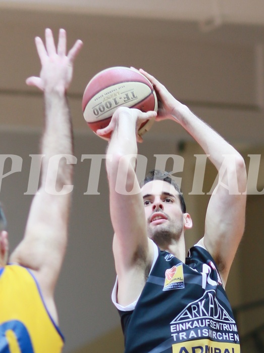 Basketball ABL 2016/17 Grunddurchgang 26.Runde UBSC Graz vs. Traiskirchen Lions