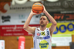 Basketball Superliga 2024/25, Grunddurchgang 22.Runde Gmunden Swans vs. Oberwart Gunners


