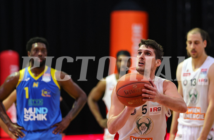Basketball Superliga 2022/23, 9.Plazierungsrunde BC Vienna vs. SKN St.Pölten


