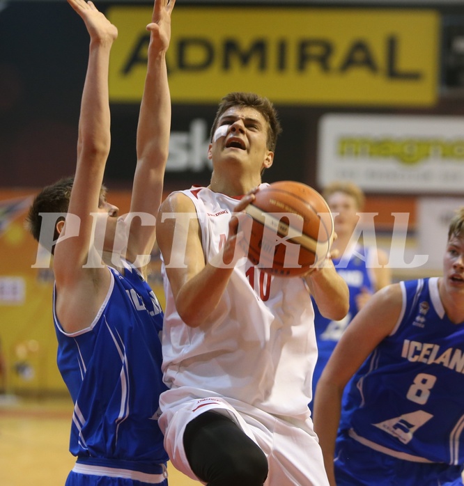 Basketball FIBA U18 European Championship Men 2015 DIV B Team Austria vs. Team Iceland



