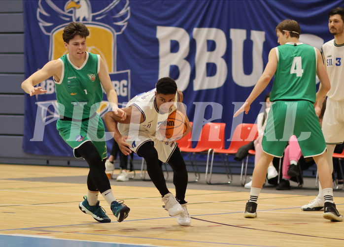 Basketball Zweite Liga 2023/24, Grunddurchgang 18.Runde BBU Salzburg vs. KOS Celovec


