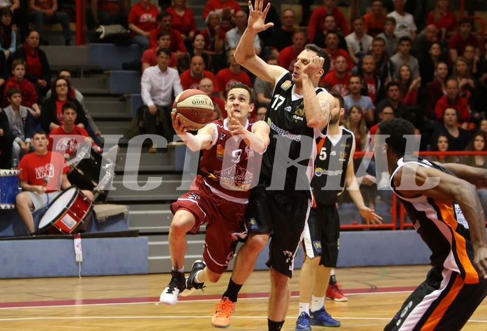 Basketball ABL 2015/16, Playoff Viertelfinale Spiel 2 Traiskirchen Lions vs. BK Dukes Klosterneuburg



