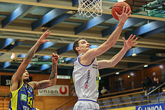 Basketball Superliga 2021/22, Grunddurchgang 7.Runde Gmunden Swans vs. UBSC Graz