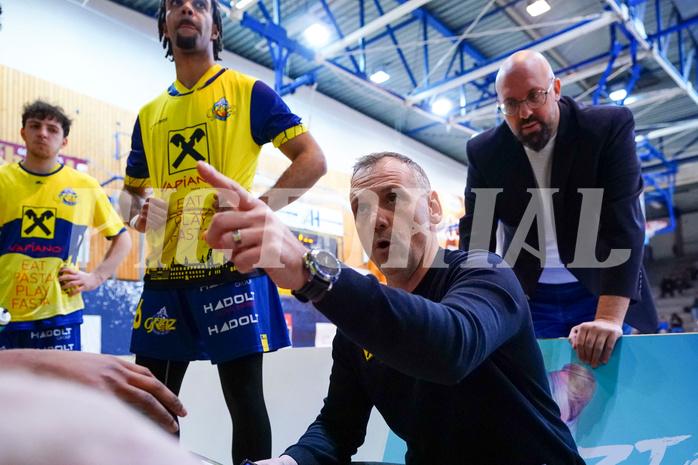 Win2day Basketball Superliga 2023/24, Grunddurchgang, 14. Runde, Oberwart vs. Graz


