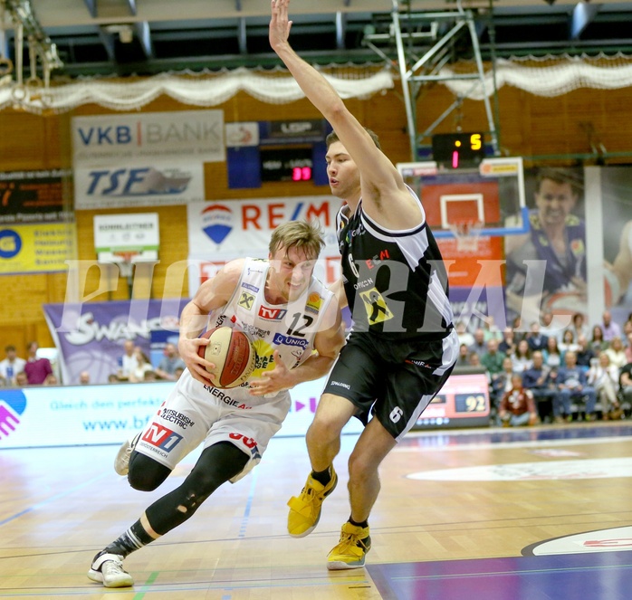 Basketball ABL 2018/19, Grunddurchgang 25.Runde Gmunden Swans vs. Flyers Wels


